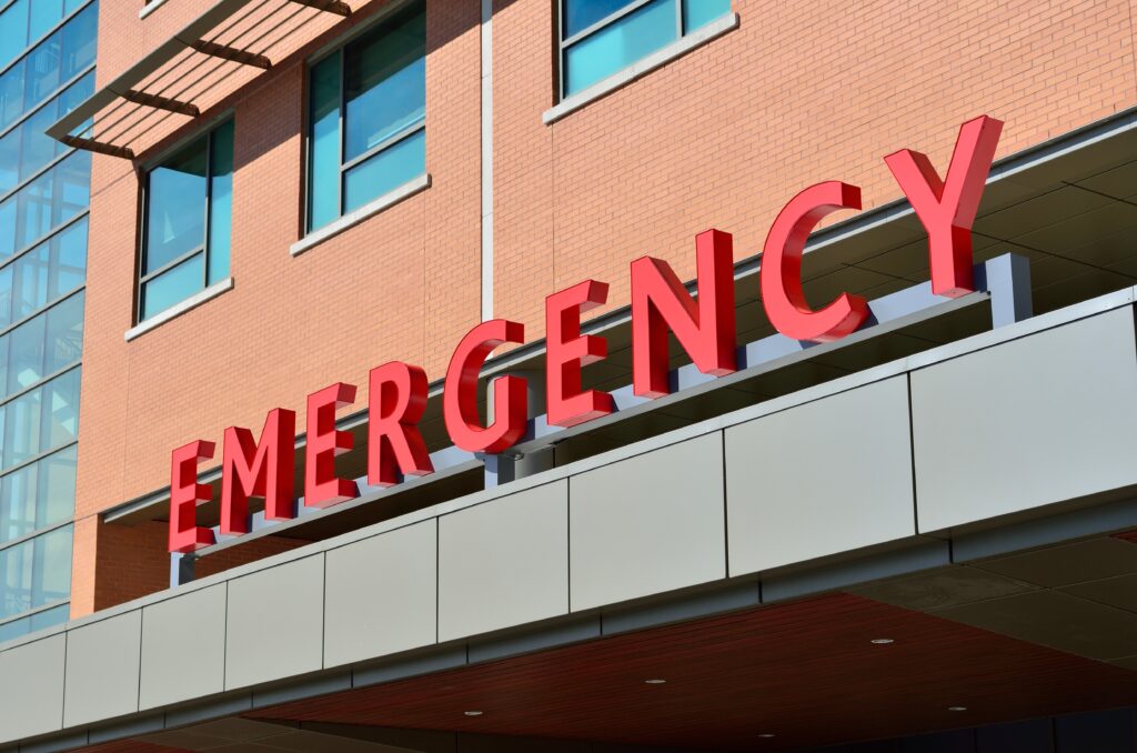 image of emergency room